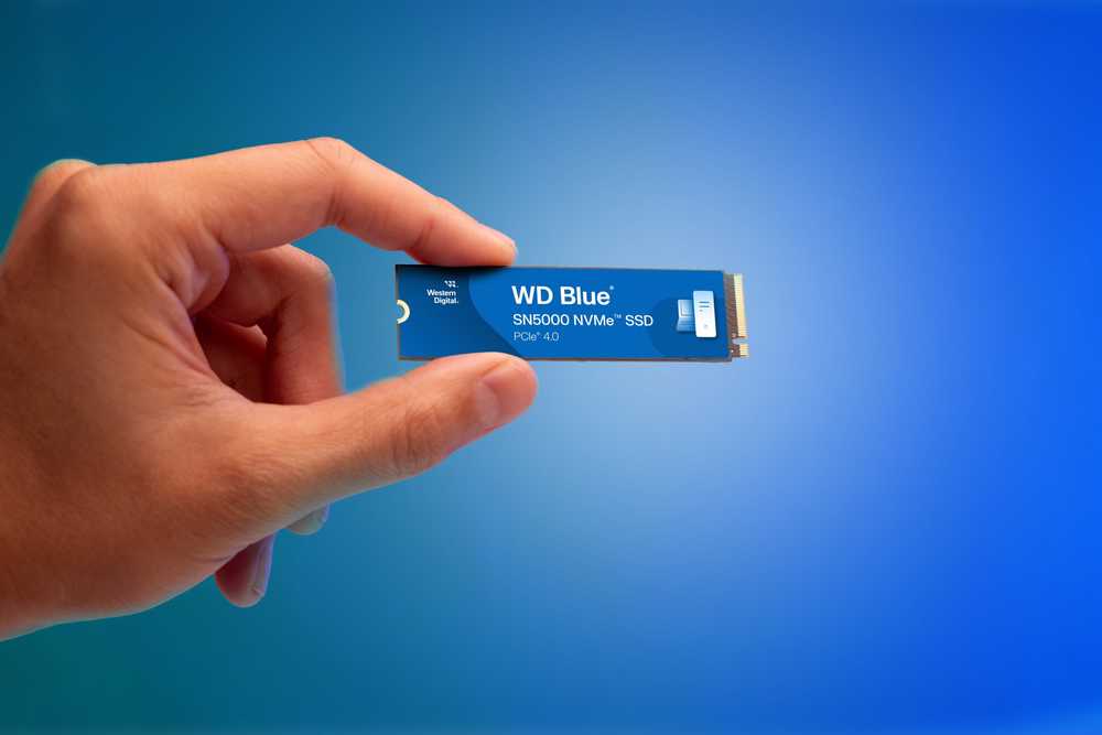 SanDisk WD Mėlyna SN5000 NVMe SSD 4TB M.2 2280 PCIe Gen4