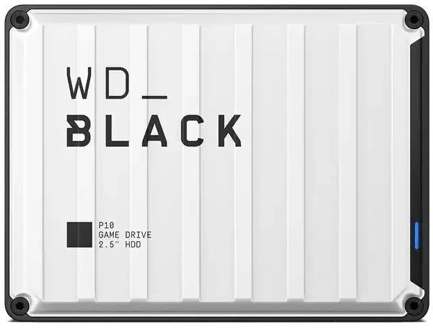Western Digital WD_BLACK P10 Išorinis kietasis diskas 6 TB 2.5" USB Type-A 2.0/3.2 Gen 1 (3.1 Gen 1) Baltas