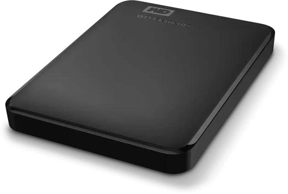 Išorinis kietasis diskas HDD Western Digital Elements Portable (6TB, USB 3.2)