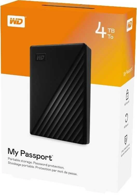 Išorinis kietasis diskas HDD WD My Passport 4TB