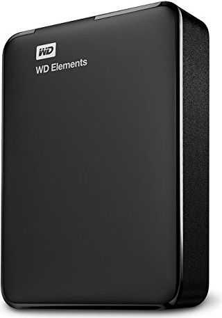 Western Digital Kietasis išorinis diskas WD Elements Portable HDD 1,5TB USB3, Juodas