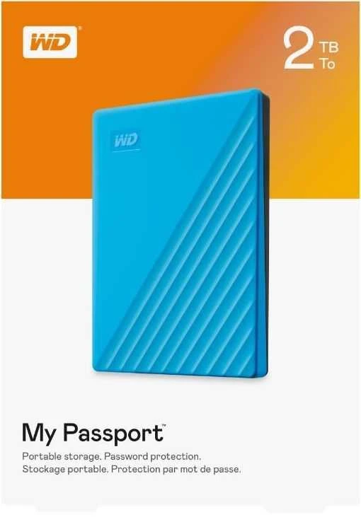Išorinis kietasis diskas HDD WD My Passport 2TB