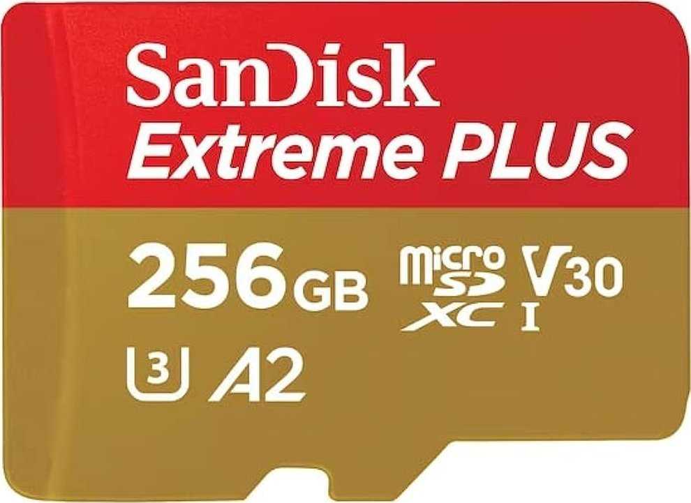 Atminties kortelė Sandisk Extreme Plus Micro SDXC SDSQXBD-256G-GN6MA, 256GB