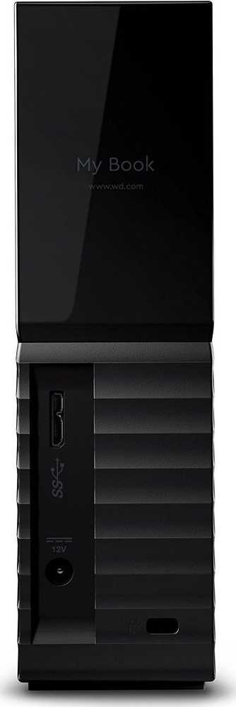 Kietasis diskas „Western Digital My Book 26 TB“ juodas išorinis HDD diskas (WDBBGB0260HBK-EESN)
