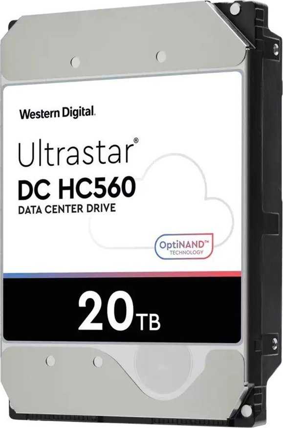 Western Digital Dysk serwerowy WD Ultrastar DC HC560 20TB 3.5'' SAS-3 (12Gb/s) (0F38652)