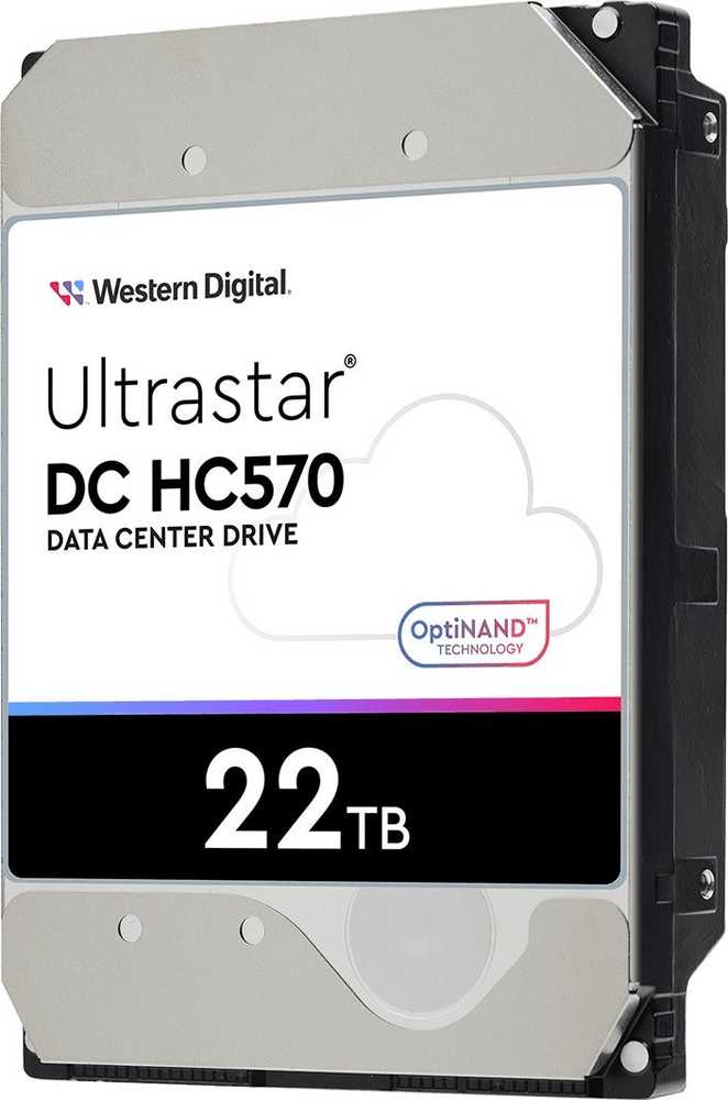 Sandisk Western Digital Dysk serwerowy WD Ultrastar DC HC570 22TB 3.5'' SAS-3 (12Gb/s) (0F48052)