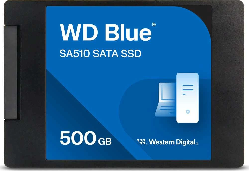 SanDisk WD Mėlyna 500GB SATA3 SSD diskas