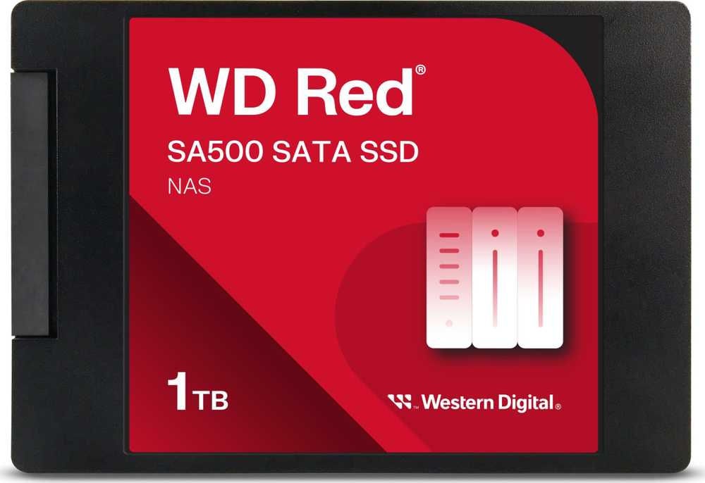 Dysk SSD SanDisk Raudona SA500 1TB 2.5'' SATA III (WDS100T1R0A)