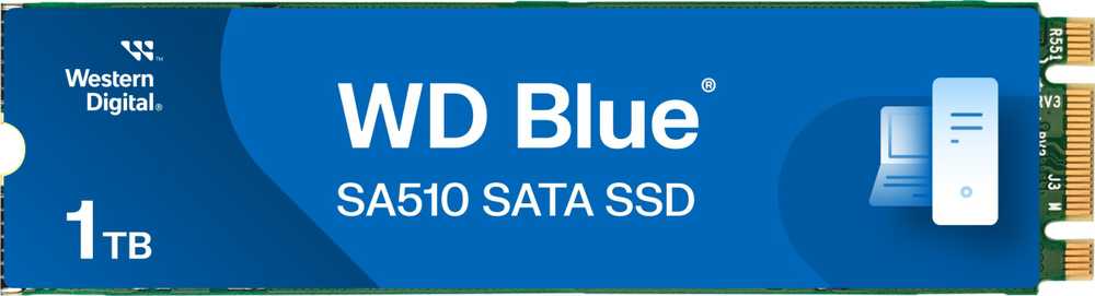 Dysk SSD SanDisk Mėlyna SA510 1TB M.2 2280 SATA III (WDS100T3B0B)