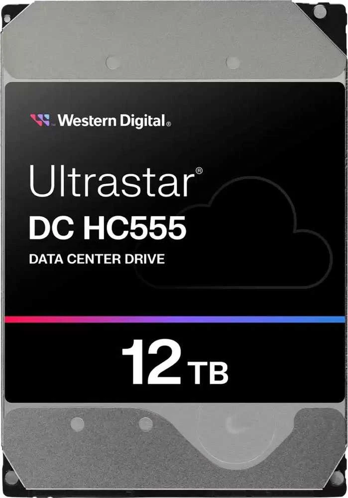 Sandisk Dysk WD Western Digital Ultrastar DC HC555 dysk twardy 12 TB 7200 RPM 512 MB 3.5" SAS3