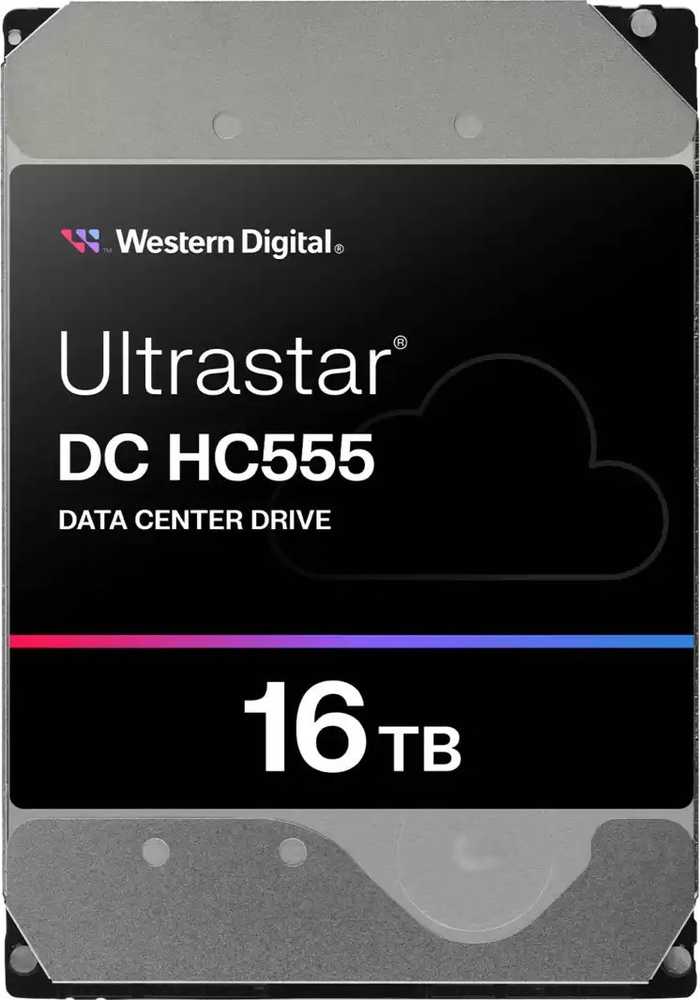Sandisk Western Digital Dysk serwerowy WD DC HC555 16TB 3.5'' SATA III (6 Gb/s) (0B48722)
