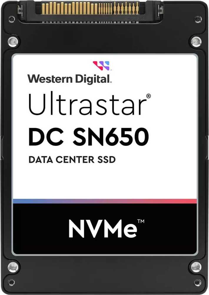Sandisk Western Digital WD DC SN650 15,4 TB 2,5 colio PCI-E x4 Gen 4 NVMe serverio diskas (0TS2375)