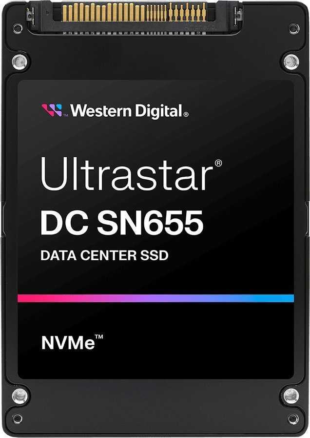 Sandisk Western Digital Dysk serwerowy WD DC SN655 30.72TB 2.5'' PCI-E x4 Gen 4 NVMe (0TS2509)