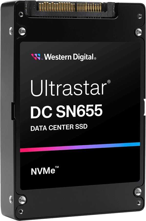 Sandisk Western Digital Dysk serwerowy WD DC SN655 30.72TB 2.5'' PCI-E x4 Gen 4 NVMe (0TS2509)