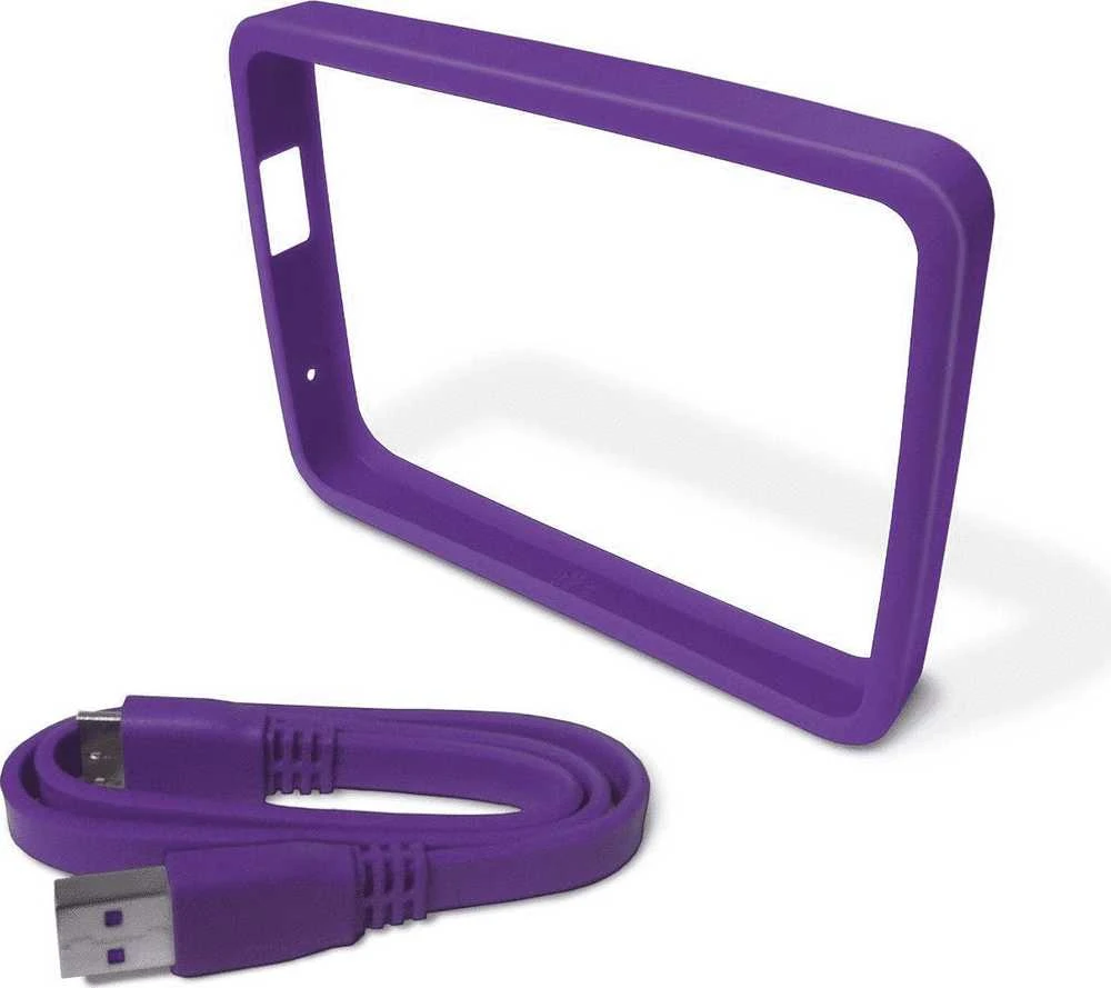 WD Grip Pack violetinis kietojo disko rėmelis su laidu