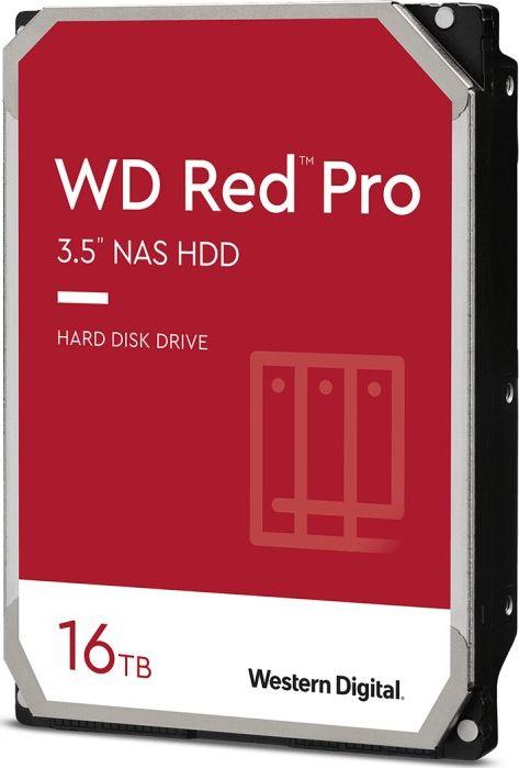 Western Digital WD Raudona Pro 16TB 3.5'' SATA III (6 Gb/s) serverio diskas (WD161KFGX)
