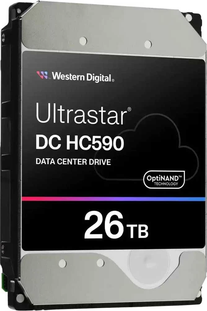 „Sandisk“ standžiųjų diskų serveris WD/HGST ULTRASTAR DC HC590 (3,5 colio, 26 TB, 512 MB, 7200 aps./min., SATA 6 Gb/s, 512E SE NP3) Prekės kodas: 0F65672