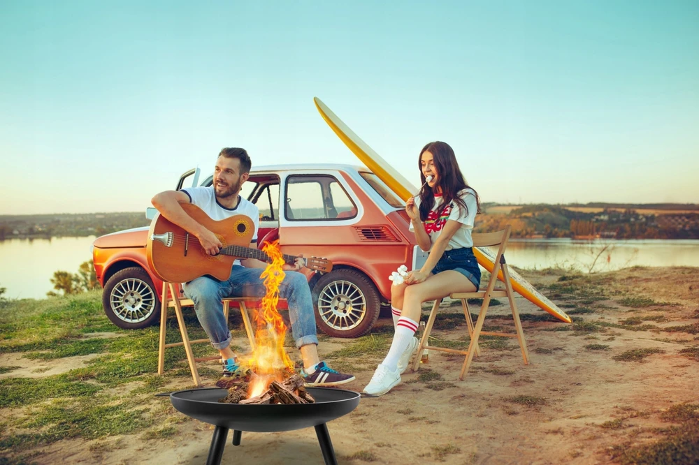 Westmann GP1 lauko laužas, LAUKO LAUŽAS, 4FIRE DUJŲ KEPIMO VIRŠUS
