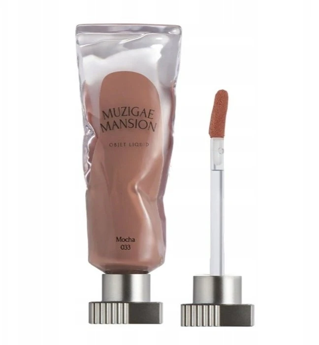 Wild Muzigae Mansion „Objet“ skysti ilgai išliekantys matiniai lūpų dažai „033 Mocha“, 6 ml