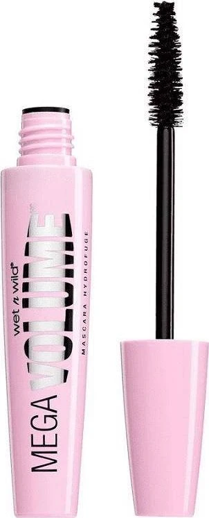 "Wet N Wild Megavolume" blakstienų tušas E156A Very Juodas