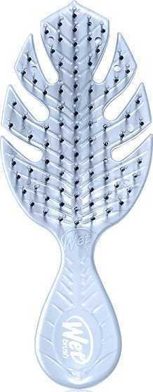 Wet Brush Wet Go Žalias Mini Detangler Lavender plaukų šepetys