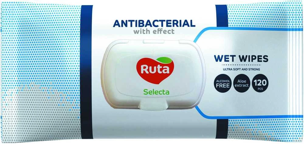 Drėgnosios servetėlės Ruta Selecta, 1 sl., 120 vnt.
