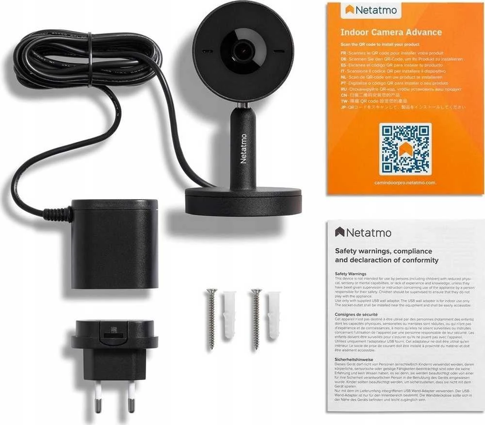 Netatmo NPC-B juoda