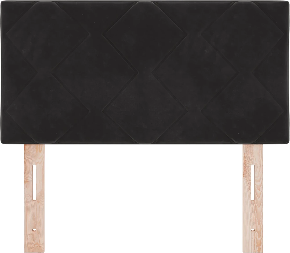LED galvūgalis Juodas 80 cm Aksomas
