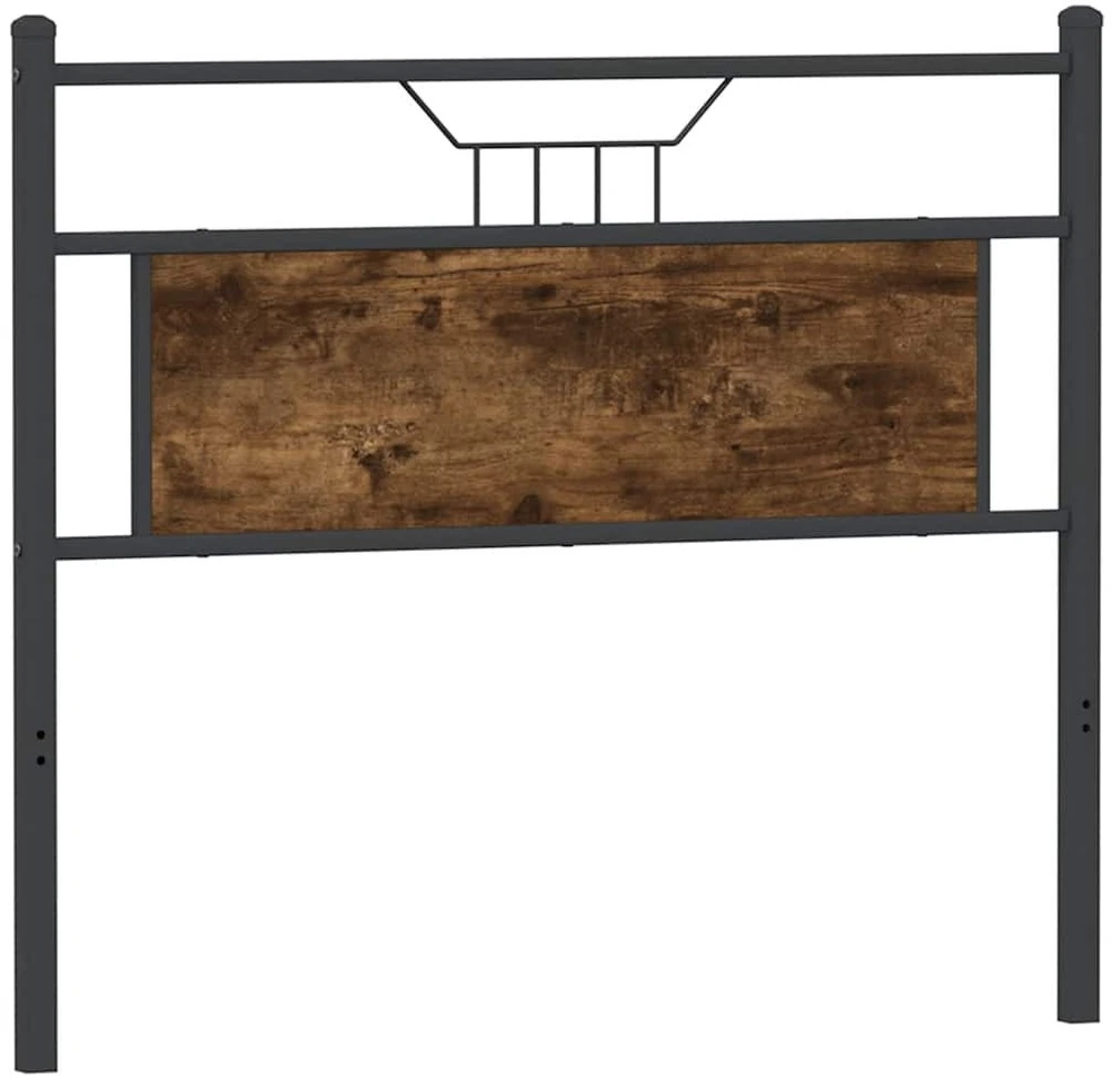 Pakaitinis galvūgalis, dūminio ąžuolo spalvos, 107cm, mediena ir plienas