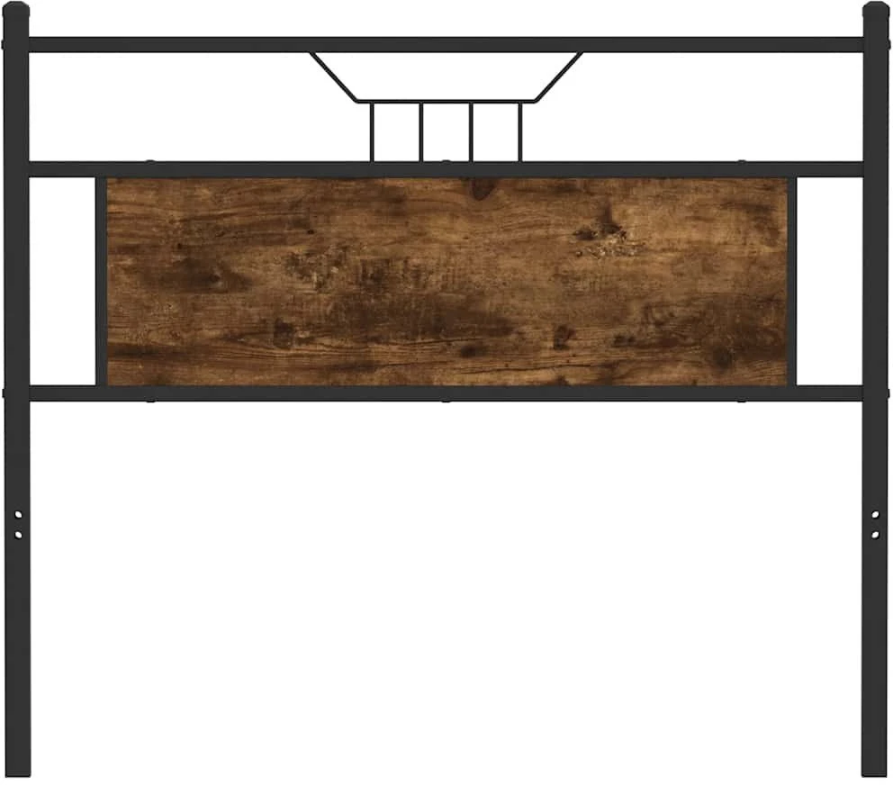 Pakaitinis galvūgalis, dūminio ąžuolo spalvos, 107cm, mediena ir plienas