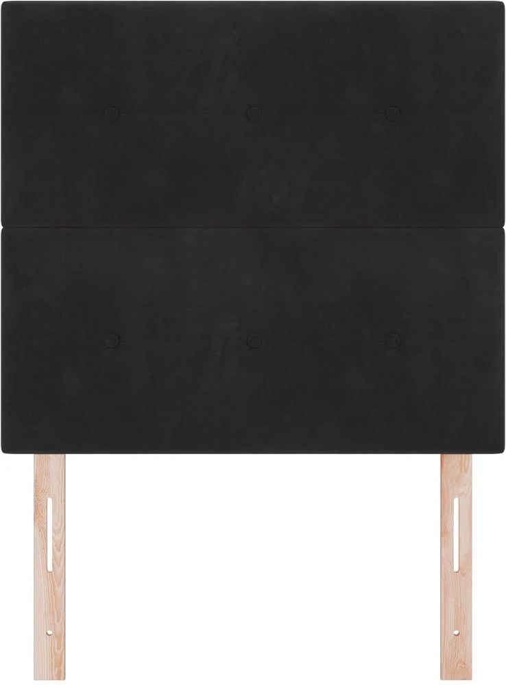 Galvūgalis Juodas 100 cm Aksomas
