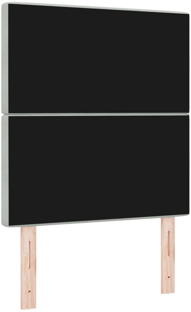 Galvūgalis Šviesiai pilka 80 cm Aksomas