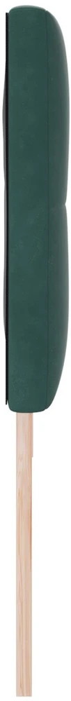 Galvūgalis Tamsiai žalia 180 cm Aksomas