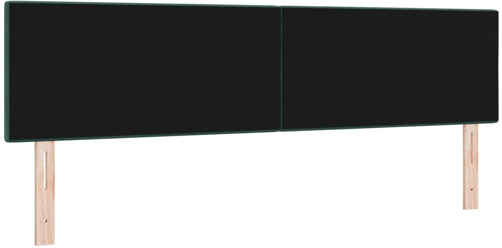 Galvūgalis Tamsiai žalia 180 cm Aksomas