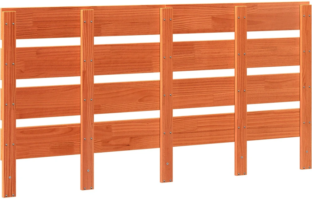 Galvūgalis Vaško ruda 160,5 x 3 x 80 cm Kietos pušies mediena