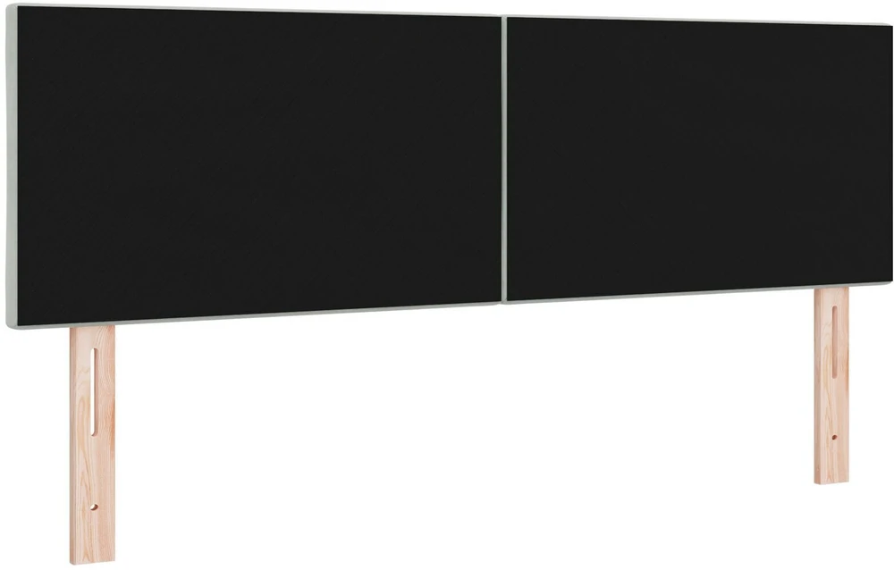 Galvūgalis Šviesiai pilka 144 cm Aksomas