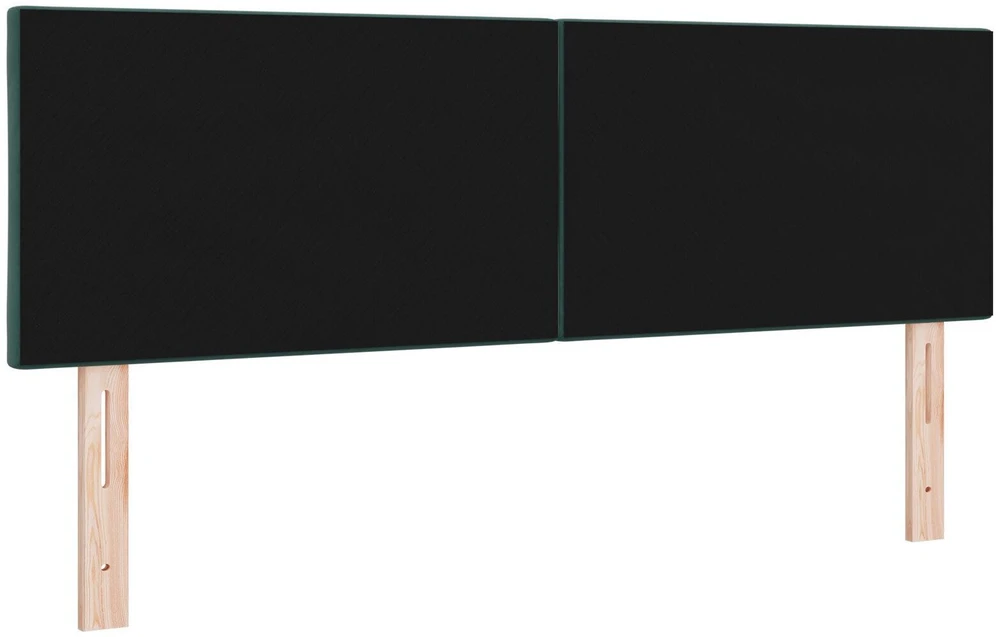 Galvūgalis Tamsiai žalia 144 cm Aksomas