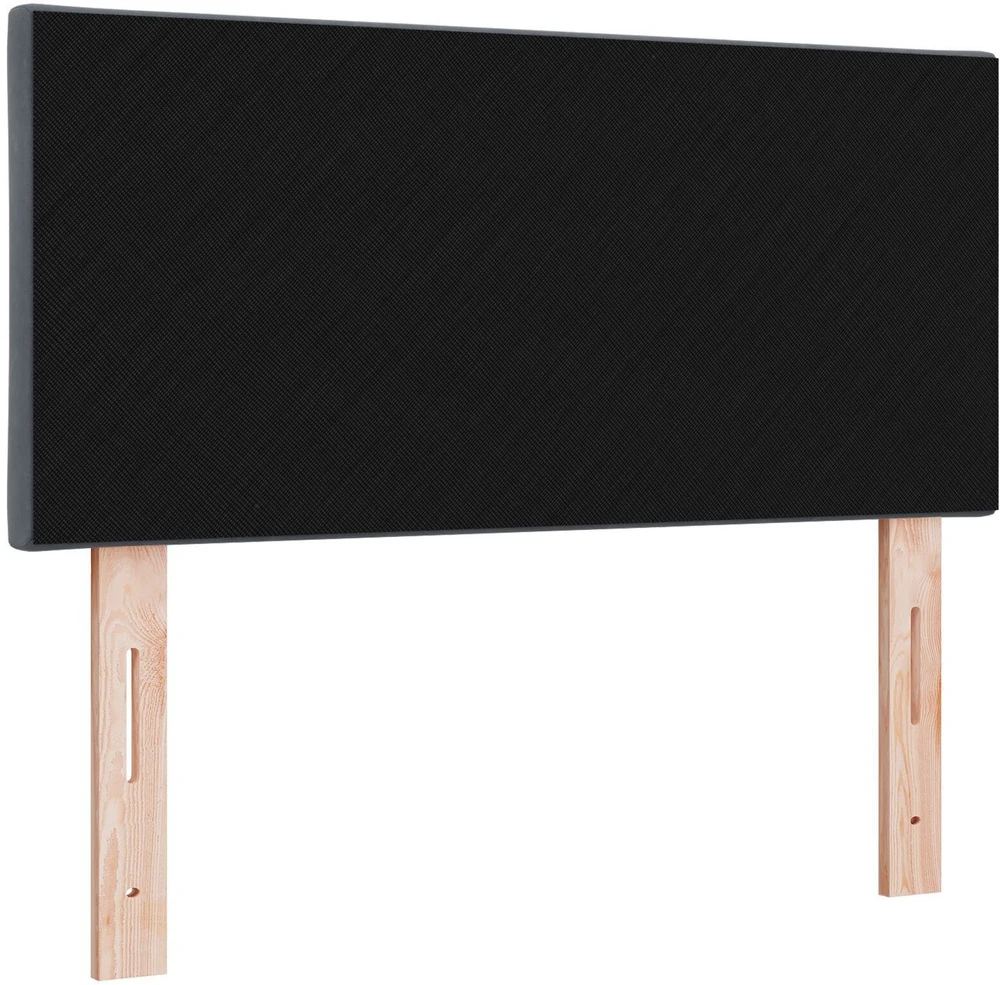 Galvūgalis Tamsiai pilka 90 cm Aksomas
