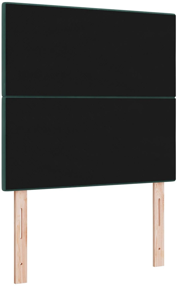 Galvūgalis Tamsiai žalia 90 cm Aksomas
