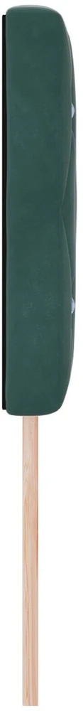 Galvūgalis Tamsiai žalia 144 cm Aksomas