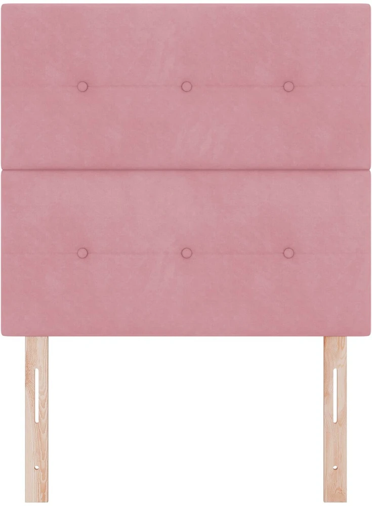 Galvūgalis Rožinė 90 cm Aksomas