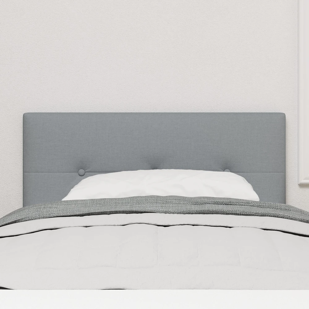 Aukščio reguliuojamas atlošas Šviesiai pilka 90 cm audinys
