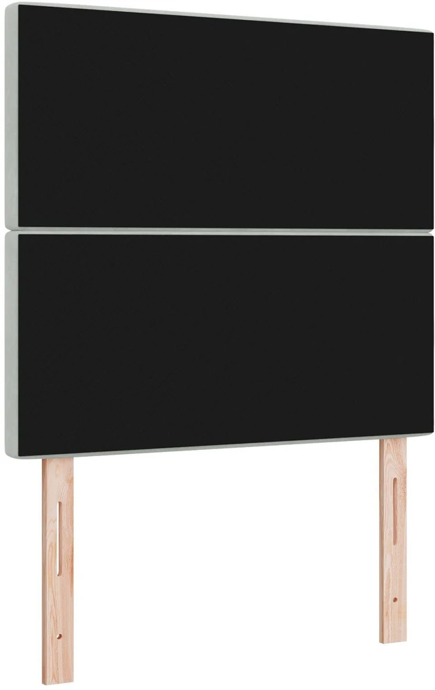 Galvūgalis Šviesiai pilka 100 cm Aksomas