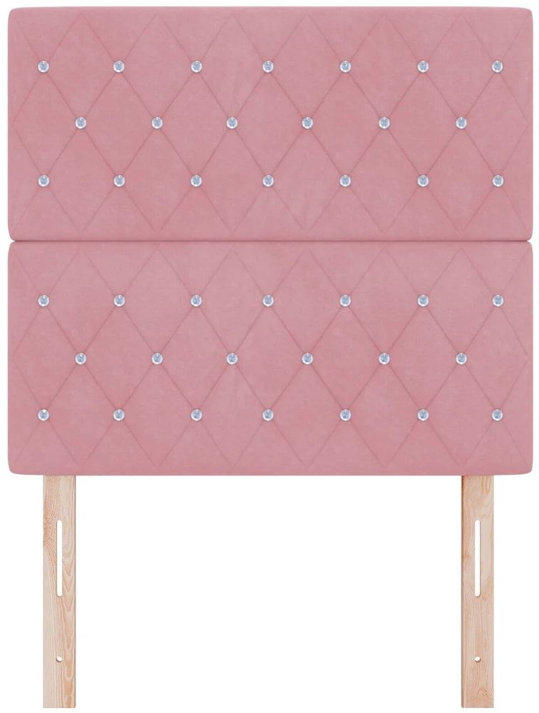 Galvūgalis Rožinė 100 cm Aksomas