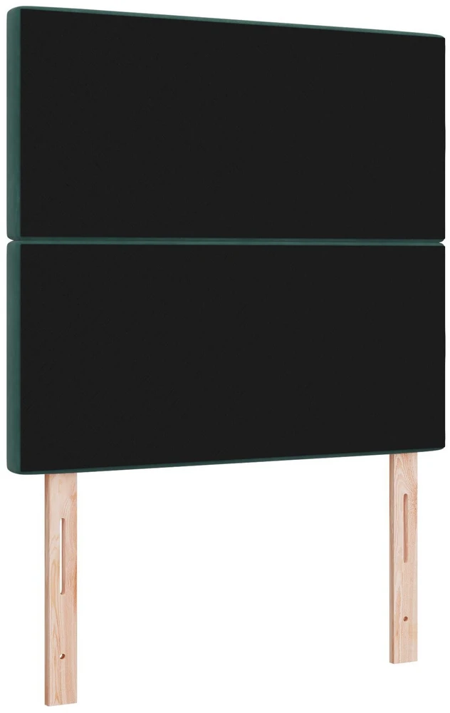 Galvūgalis Šviesiai žalia pilka 100 cm Aksomas
