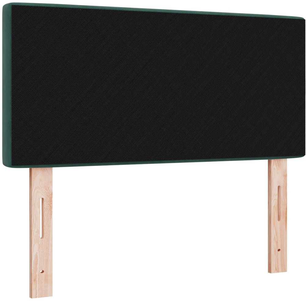 Galvūgalis Tamsiai žalia 90 cm Aksomas