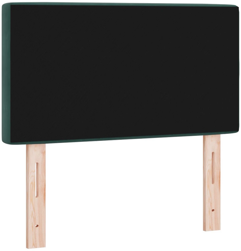 Galvūgalis Tamsiai žalia 80 cm Aksomas