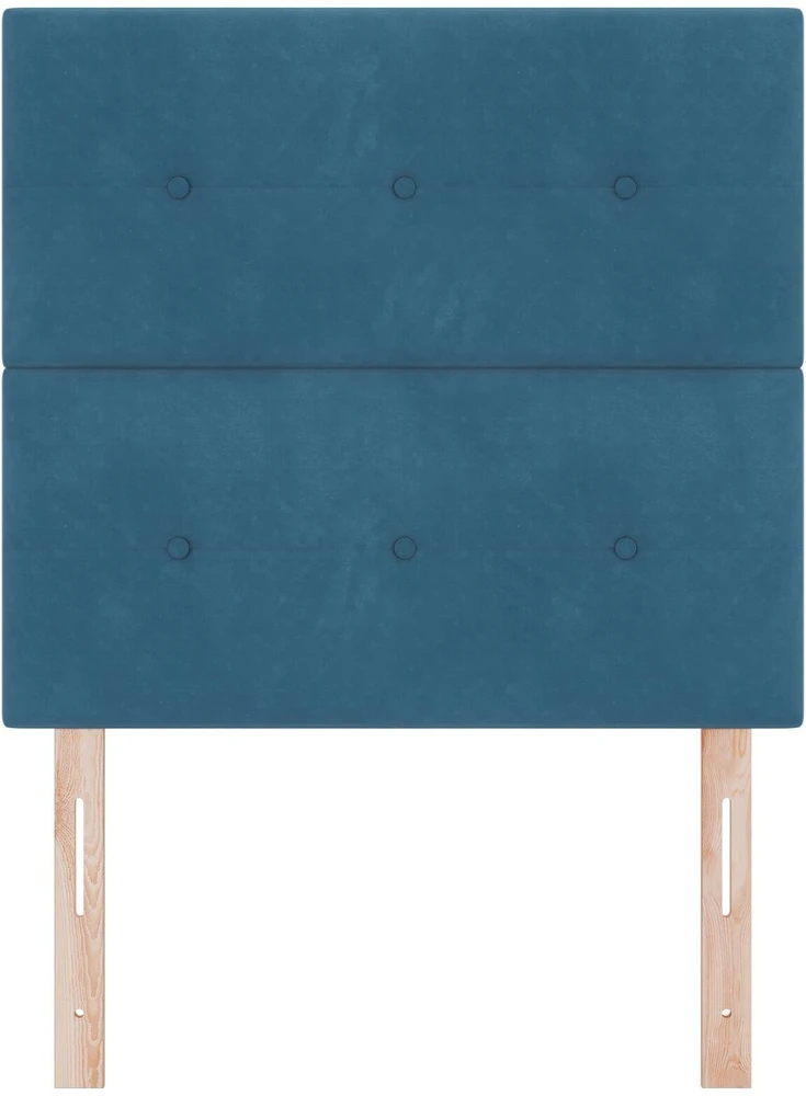 Galvūgalis Tamsiai mėlyna 90 cm Aksomas