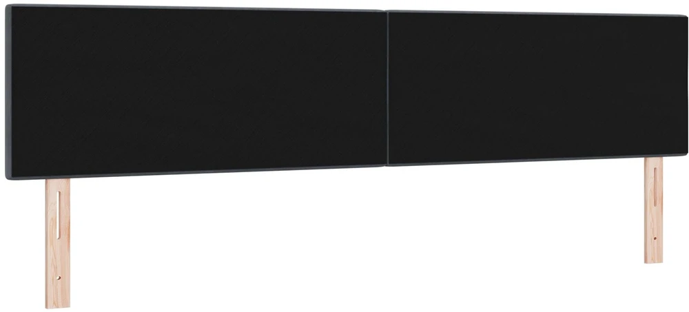 Galvūgalis Tamsiai pilka 200 cm Aksomas
