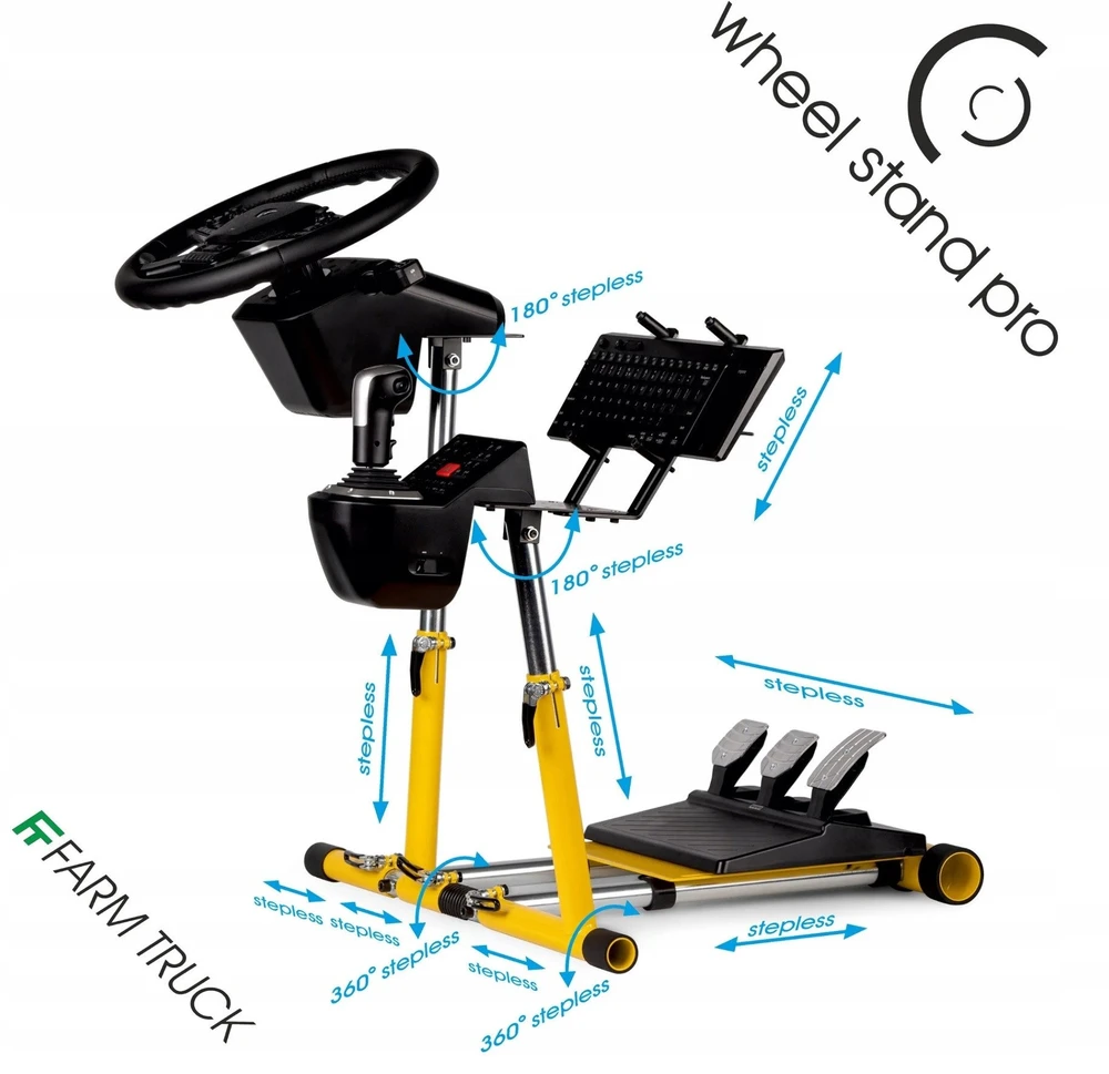WheelStandPro Ratų stovas Pro FARM TRUCK LITE žalias